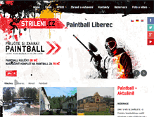 Tablet Screenshot of paintball-strileni.cz